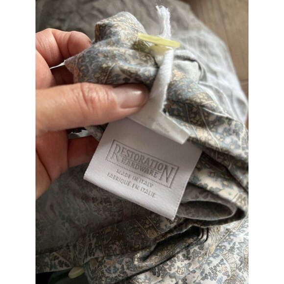 Restoration Hardware Italian Cypress Full/Queen Duvet Cover 100% Cotton 85x90 - Picture 5 of 6